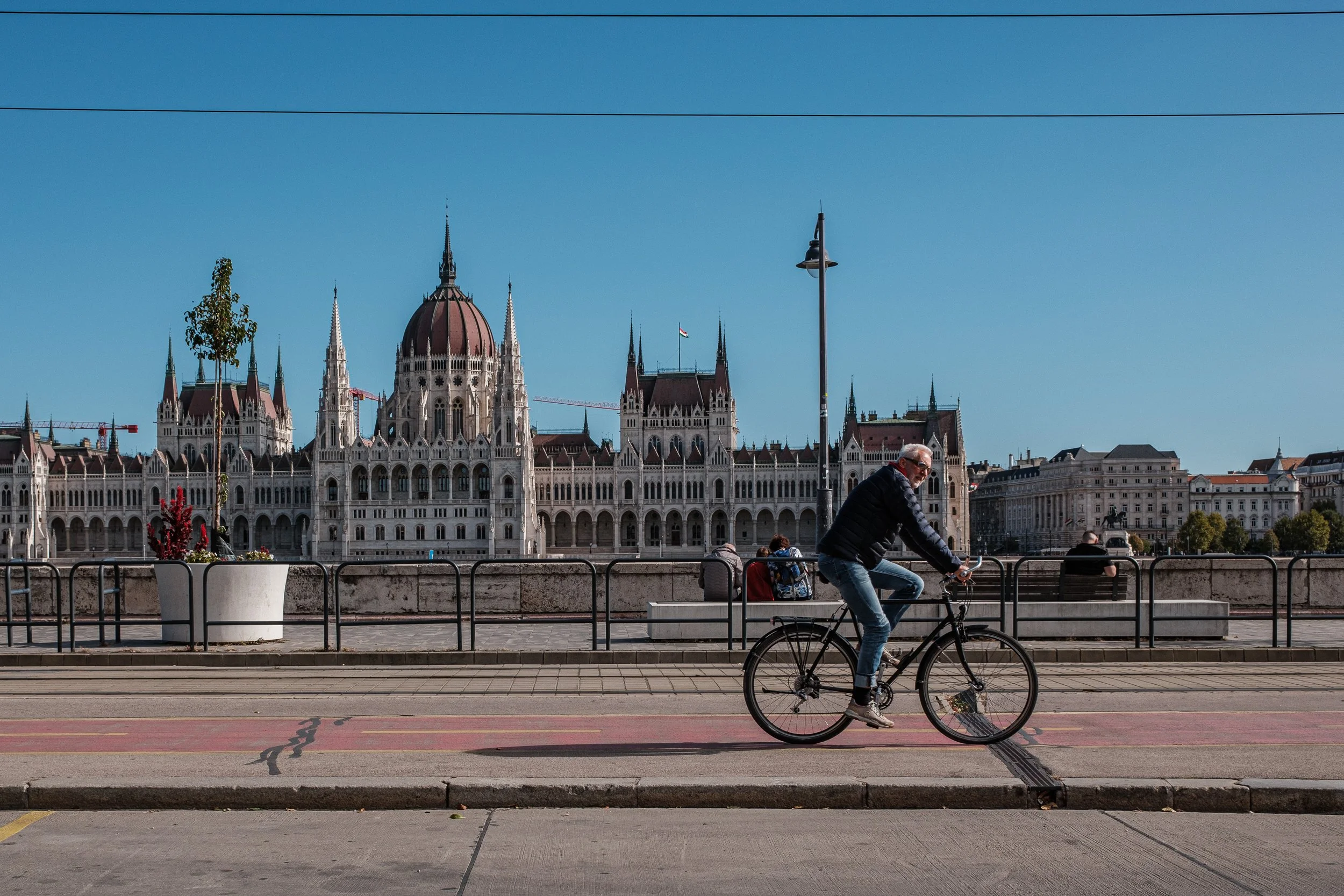 Cycling in Budapest